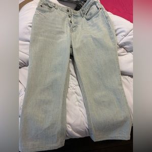 H&M women cropped jeans